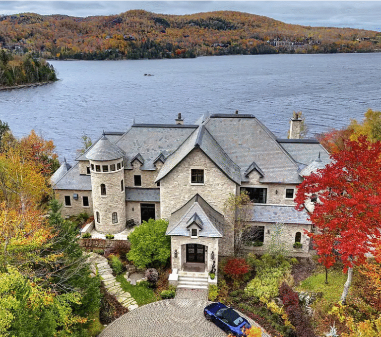 Waterfront Mont Tremblant Estate in Quebec, Canada Selling For $25 Million