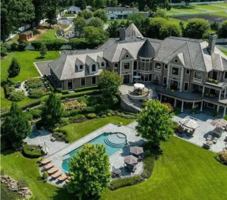 15,000-Square-Foot European-Inspired Gold Coast Mansion In Mill Neck, New York