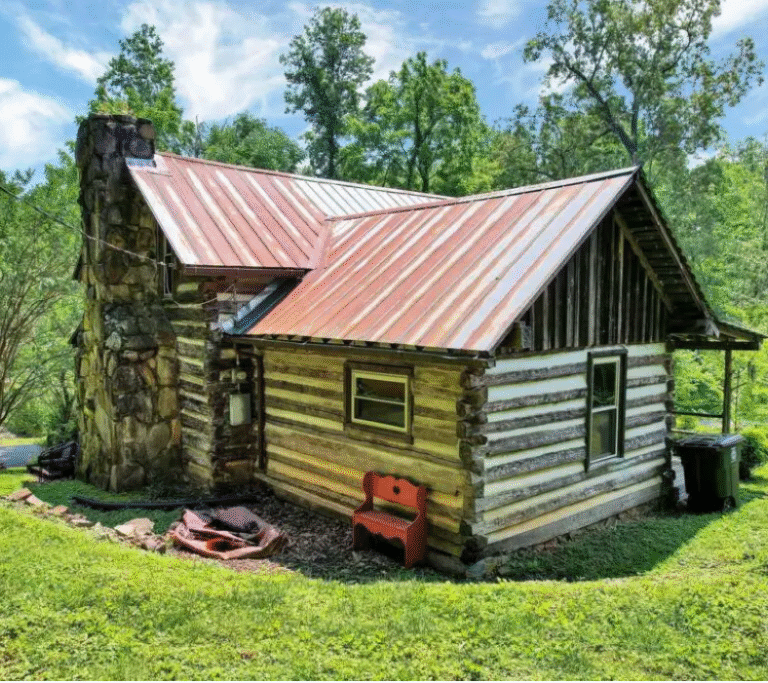 19th-Century Log Cabin Listed For Only $189,000